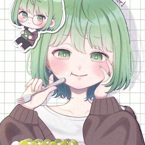 一枚絵【小物付き腰上】