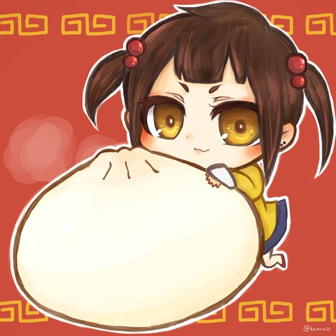 SNS用アイコンイラスト(二頭身)