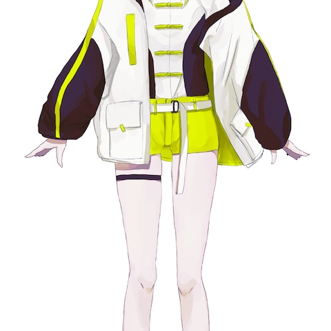 Vtuverキャラクターデザイン
