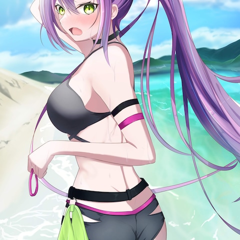 背景あり一枚絵