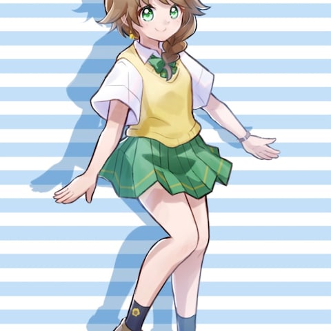 グッズ用全身絵