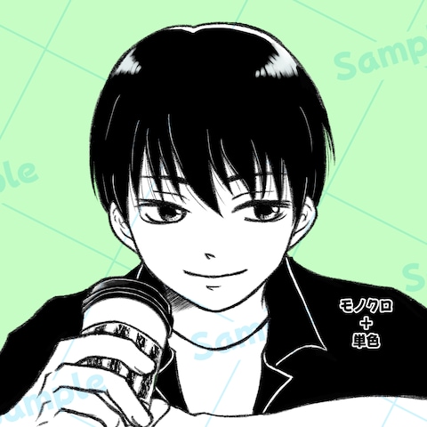 漫画風アイコン サンプル②