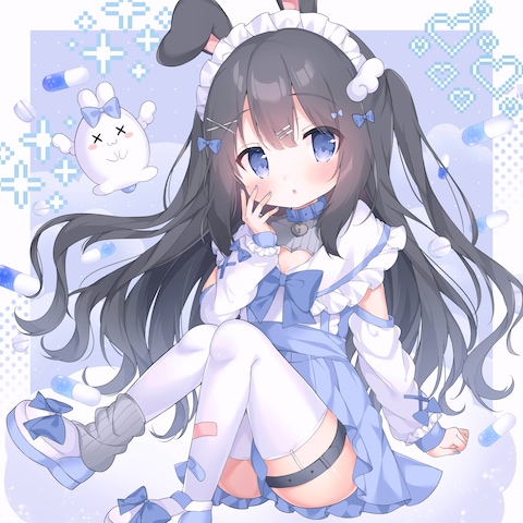 地下アイドルのサブスク用イラスト