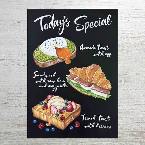メニューボード "Today's Special"