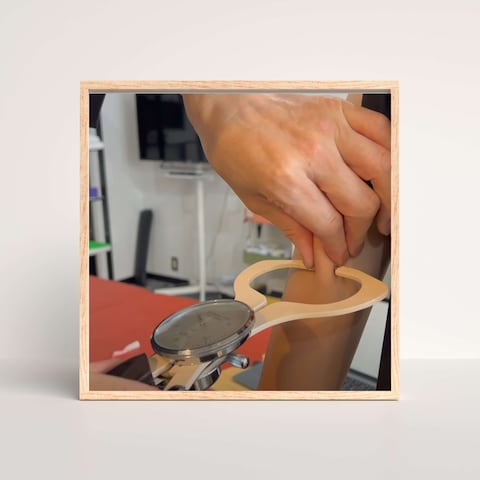 皮下脂肪厚の測定から体脂肪率
