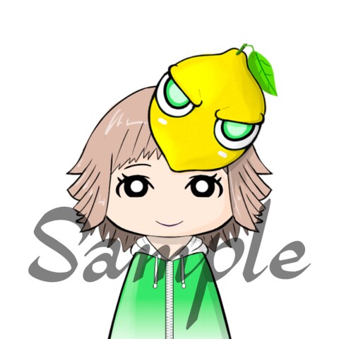 レモンパーカー緑（依頼作品）