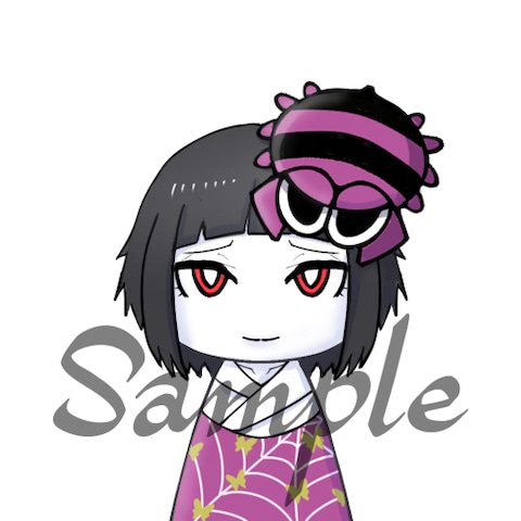 ゆかり(オリジナルキャラクターをメンチ面化）