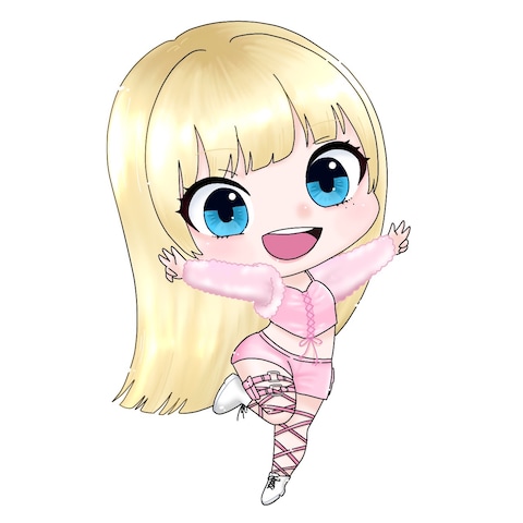 V Tuber キャラクターイラスト