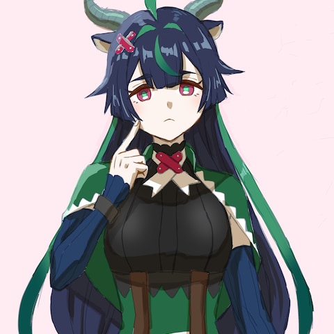 カラーラフ(竜の女の子)