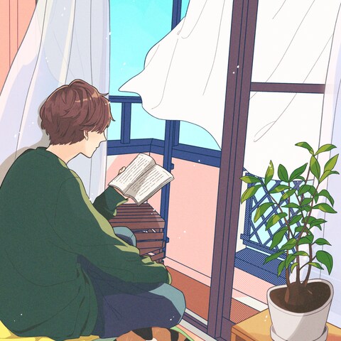 春風と三毛猫