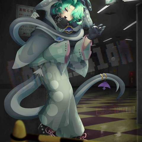 [ご依頼品]VTubreさん一枚イラスト