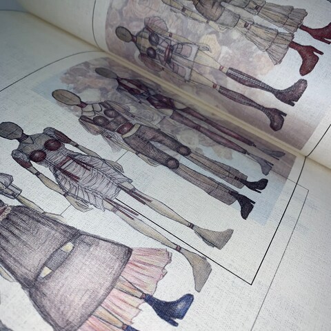 Asiafashioncollection、デザイン画