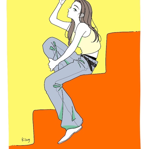 夏/女性
