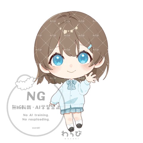 【個人制作】ミニキャライラスト