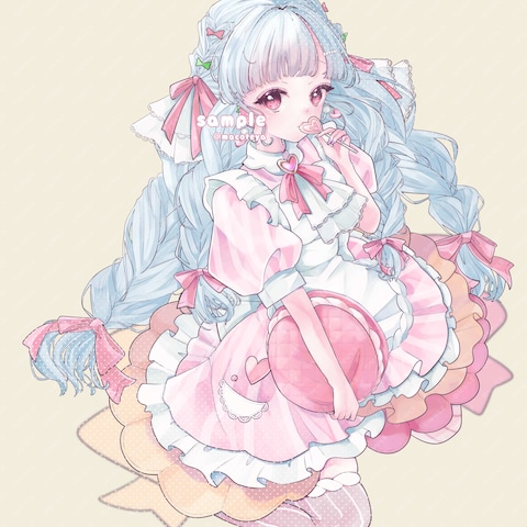 一枚絵(背景なし)