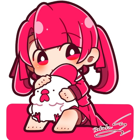 【全身】デフォルメイラスト