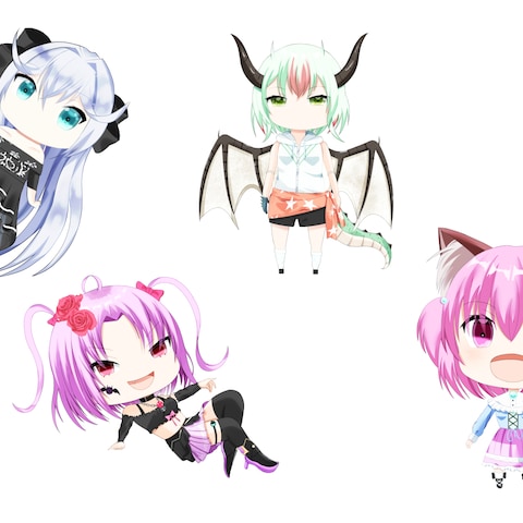 かわいいSDキャラクター描きます