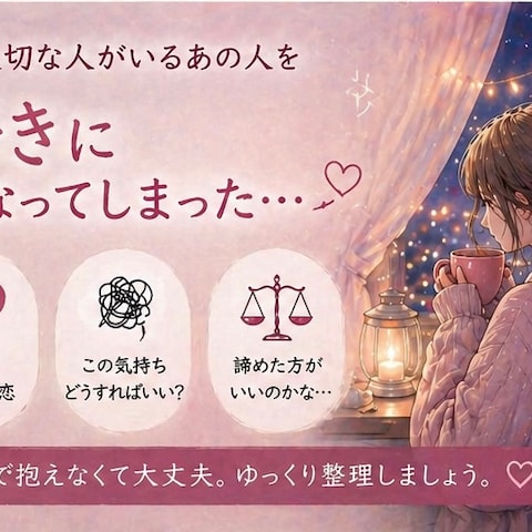 好きな人には大事な人がいる・・・
