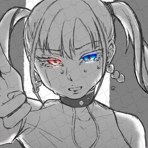 【参考作品】歌ってみた│1枚絵ラフ
