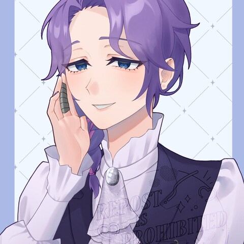 バストアップご依頼絵
