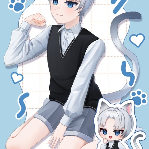 全身絵+SDキャラ