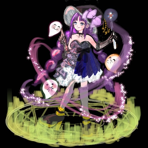 魔法陣からの登場