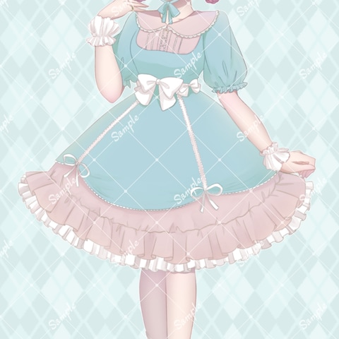 ロリータ服の女の子