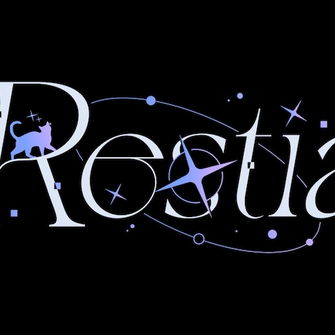 VTuber「Restia」ロゴデザイン
