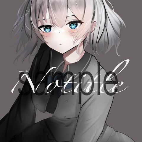 白髪の女の子