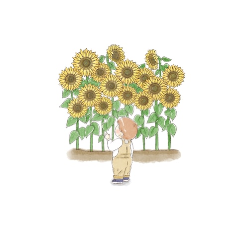 SNS用アイコンイラスト作成