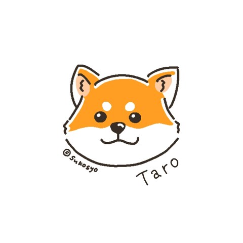 ペット雰囲気似顔絵【柴犬】