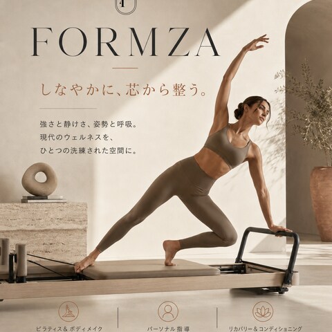 フィットネス広告ポスター制作