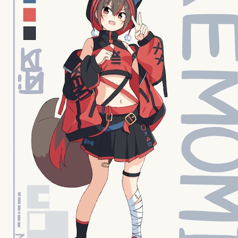 女の子の立ち絵5