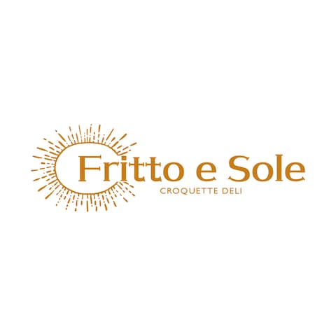 コロッケデリ Fritto e Sole様ロゴデザイン