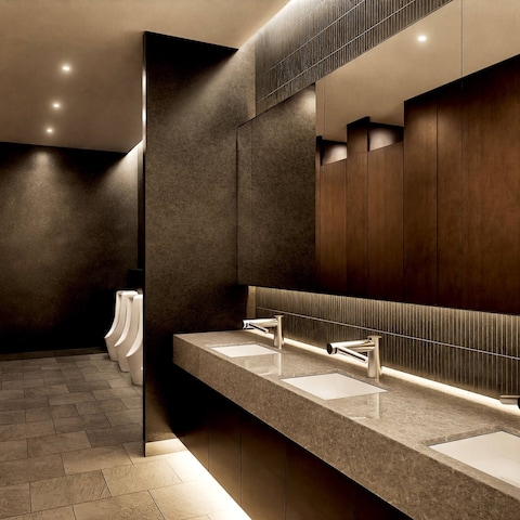 トイレの内観パース