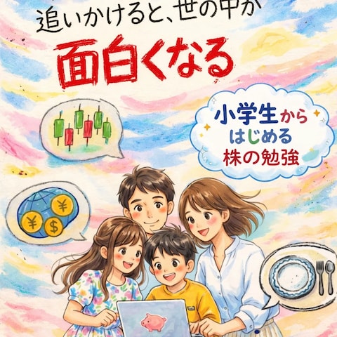 Kindle書籍『株を追いかけると、世の中が面白くなる』