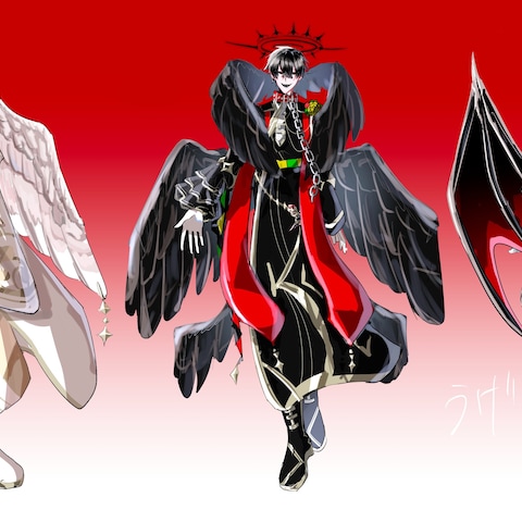 二次創作キャラデザ
