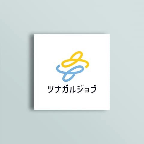 人材支援サービスロゴデザイン