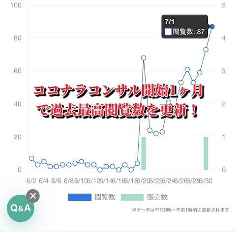 ココナラコンサル お客様実績