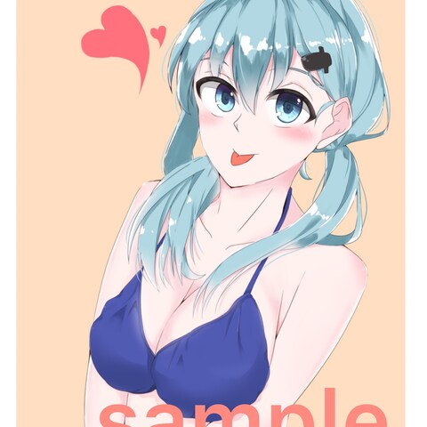 版権イラストサンプルです。