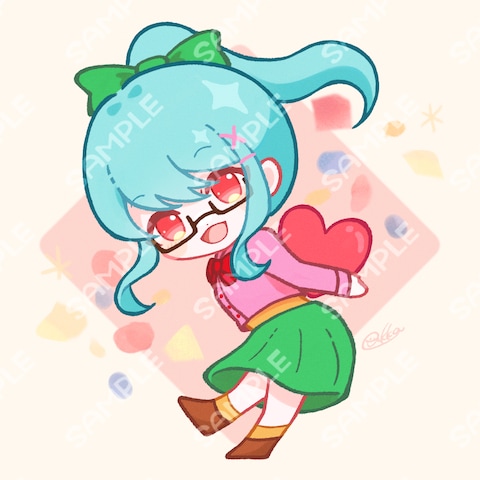 オリジナルキャラクターのイラスト制作