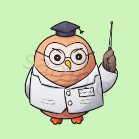 フクロウのSNSアイコン