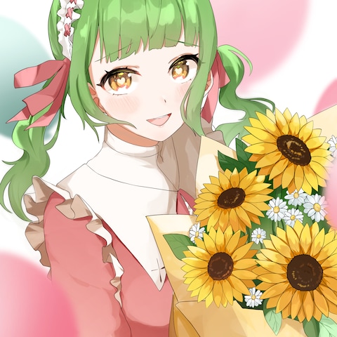 お誕生日イラスト作成
