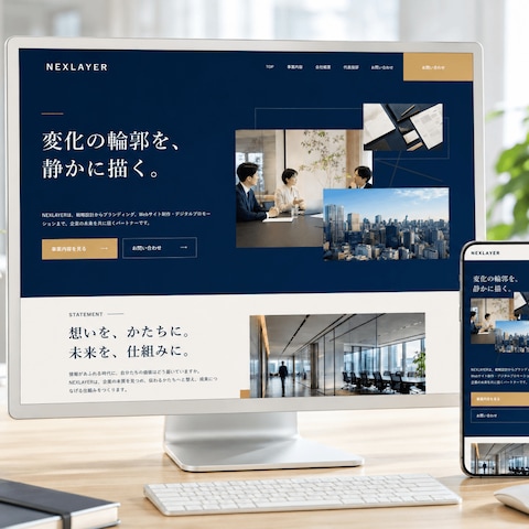 【コーポレートサイト】企業サイト