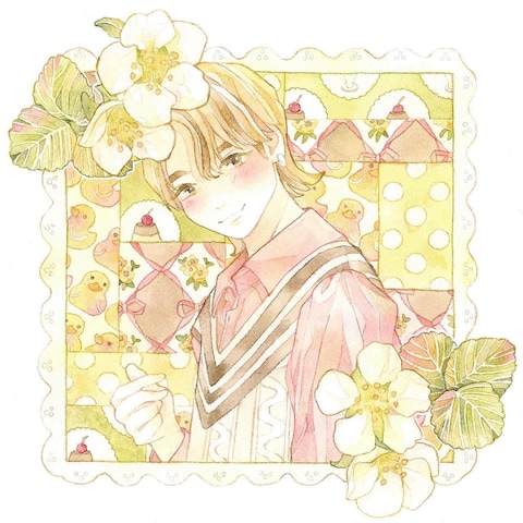 アイドルの似顔絵
