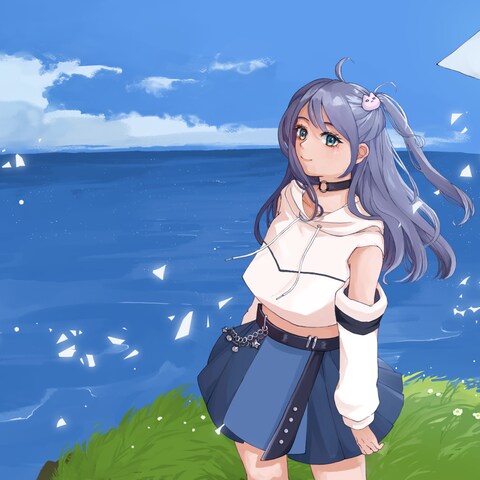 歌ってみたサムネイルイラスト