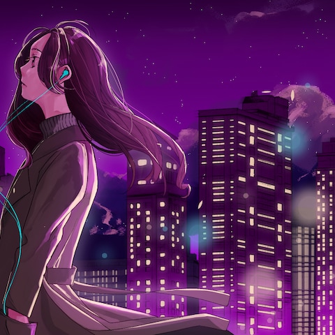 オリジナル楽曲のMVイラスト