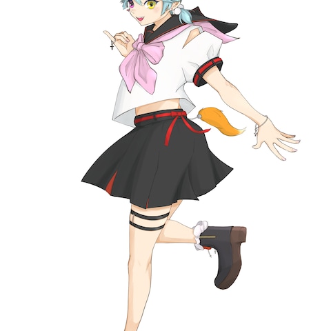 TRPG立ち絵_男の娘