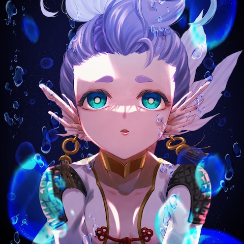 個人イラスト本　オリジナルキャラクター