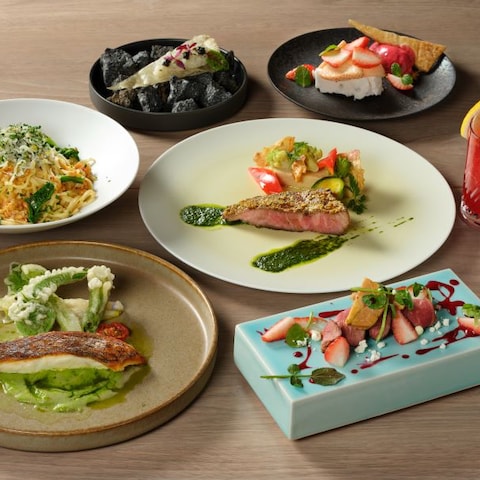 春のコース料理
